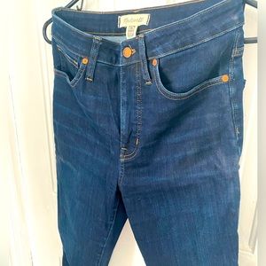 Madewell curvy high rise skinny jeans